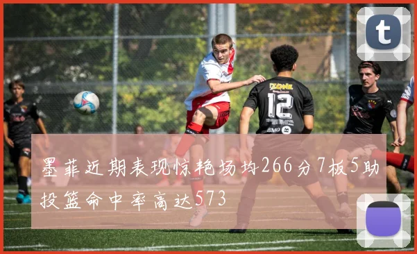 墨菲近期表现惊艳场均266分7板5助投篮命中率高达573